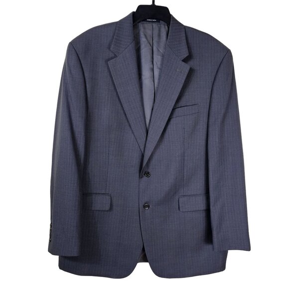 Lauren Ralph Lauren Other - Lauren Ralph Lauren Pinstripe Wool Blazer Jacket 44L Gray‎ Gentleman Ivy League